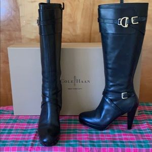 Cole Haan Like new leather boots